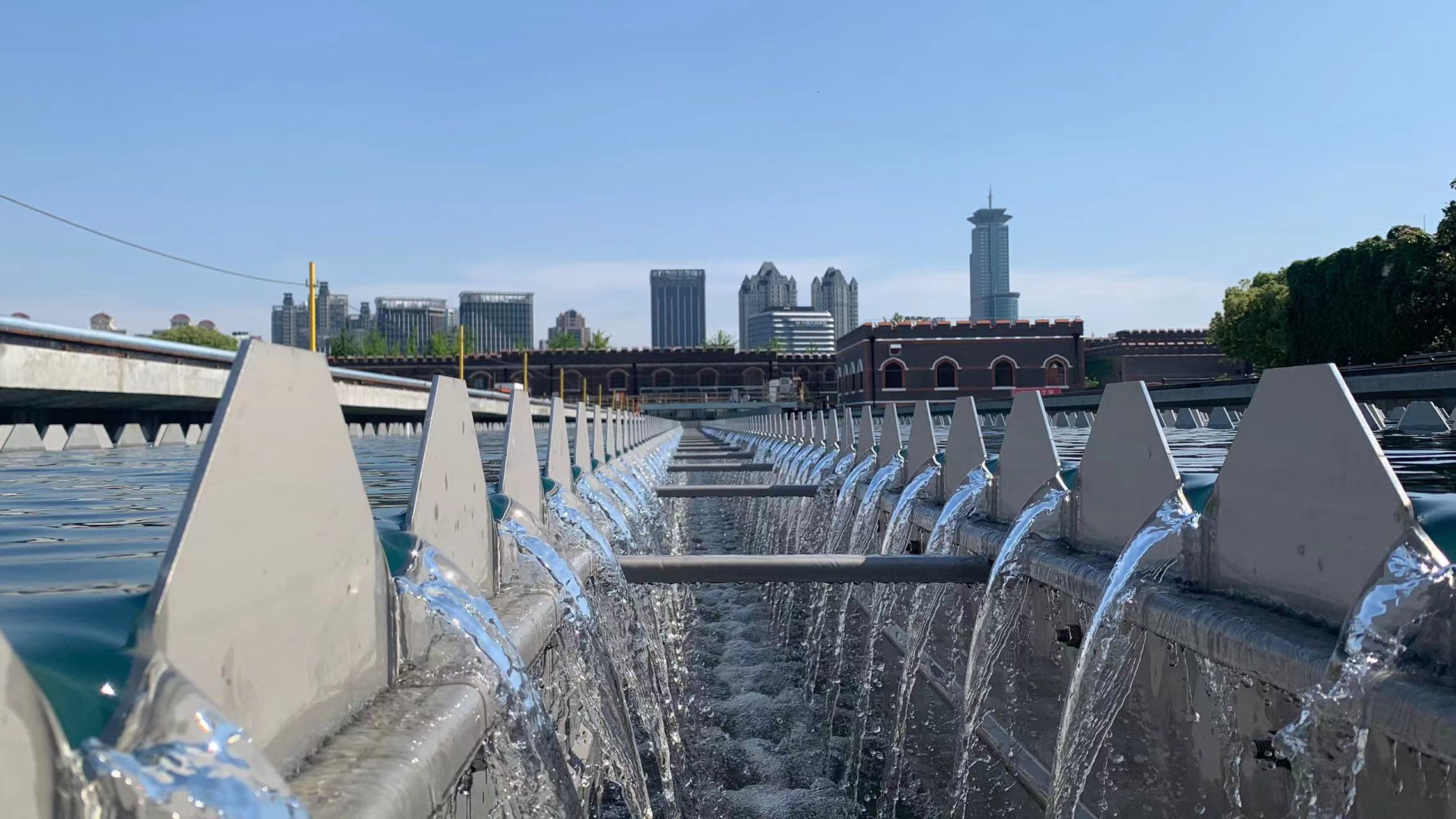 杨树浦水厂深度处置工程一阶段通例处置系统并网通水